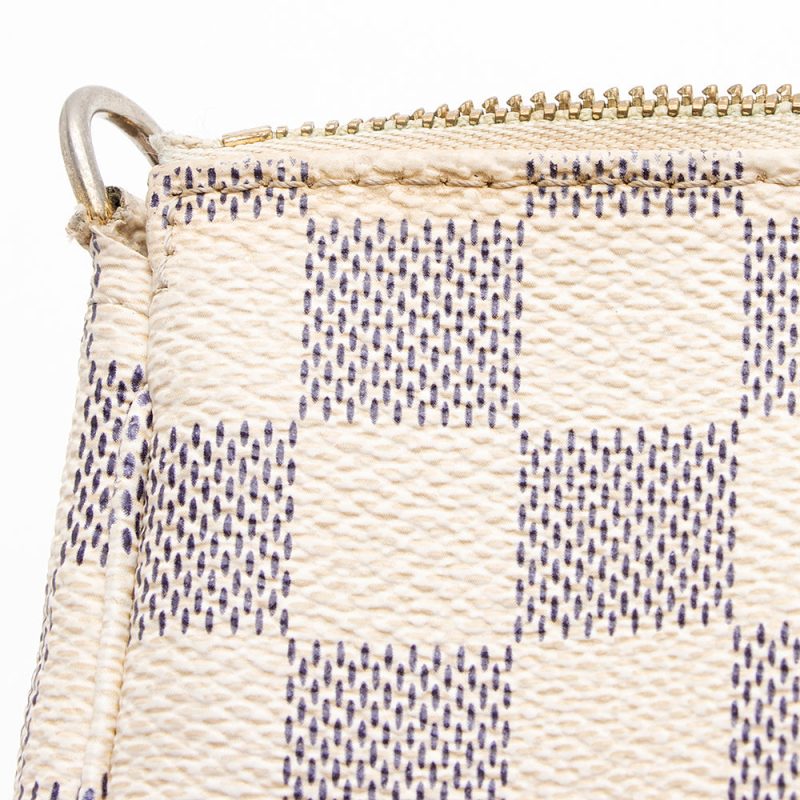 Louis Vuitton Damier Azur Pochette Accessoires - FINAL SALE (19120) - Logoexplore - Image 10