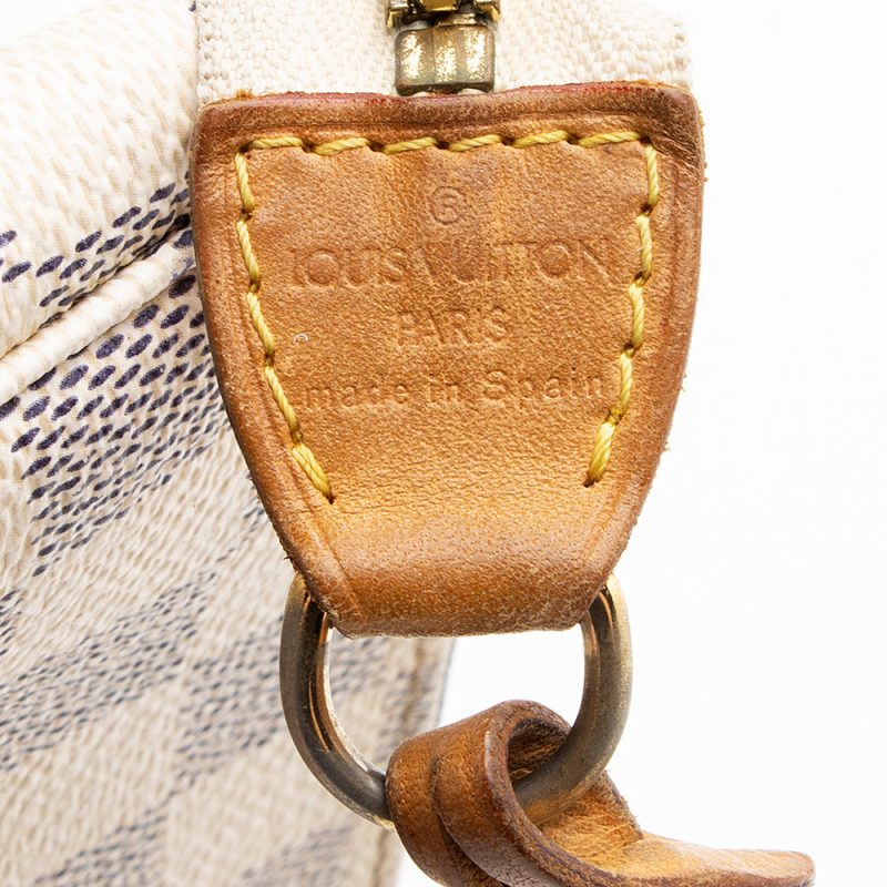 Louis Vuitton Damier Azur Pochette Accessoires - FINAL SALE (19120) - Logoexplore - Image 8