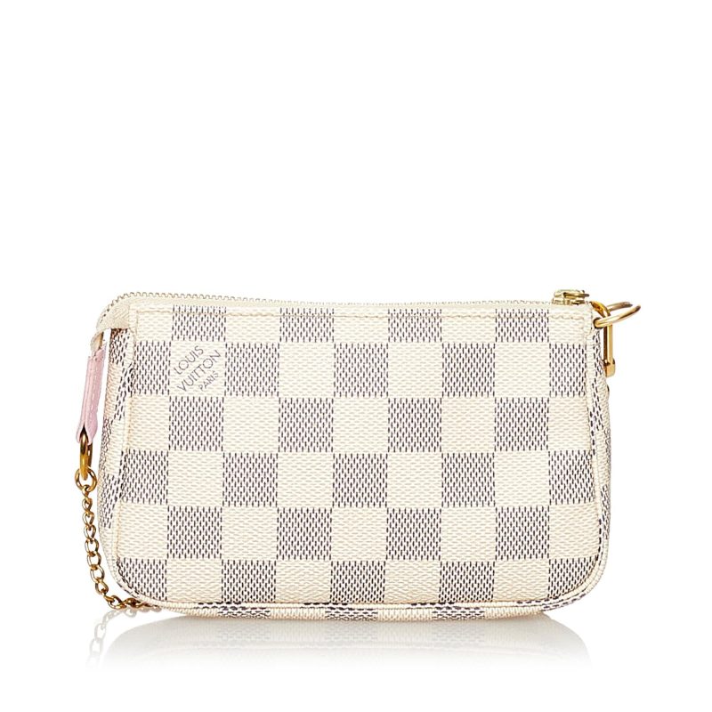 Louis Vuitton Damier Azur Pochette Accessories Illustre Transatlantic (32270) - Logoexplore - Image 3