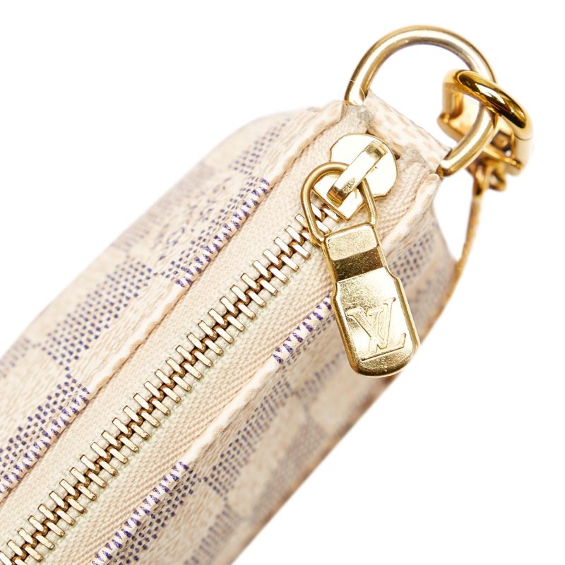 Louis Vuitton Damier Azur Pochette Accessories Illustre Transatlantic (32270) - Logoexplore - Image 9