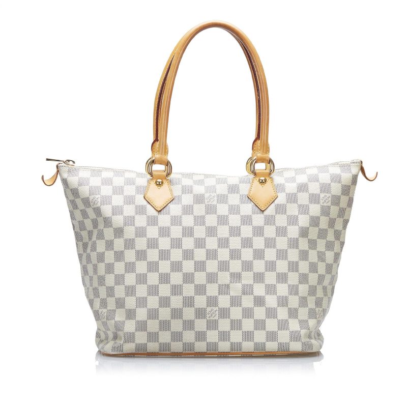 Louis Vuitton Damier Azur Saleya MM (37807) - Logoexplore