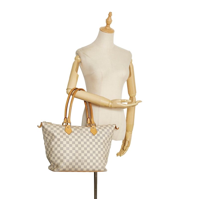 Louis Vuitton Damier Azur Saleya MM (37807) - Logoexplore - Image 5