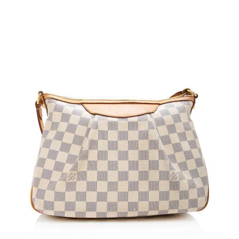 Louis Vuitton Damier Azur Siracusa PM Shoulder Bag (20012) - Logoexplore - Image 3