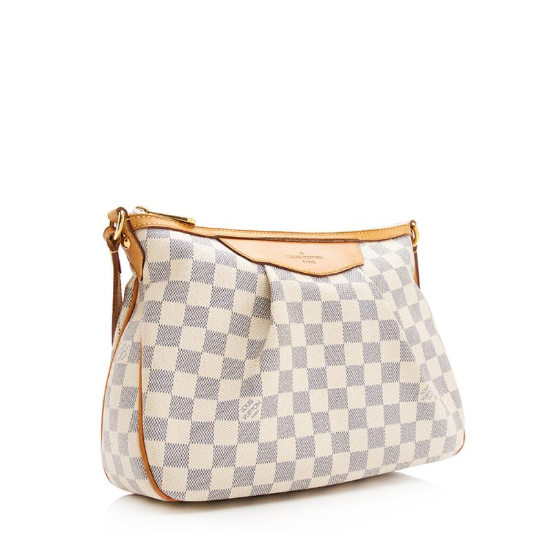 Louis Vuitton Damier Azur Siracusa PM Shoulder Bag (20012) - Logoexplore - Image 2