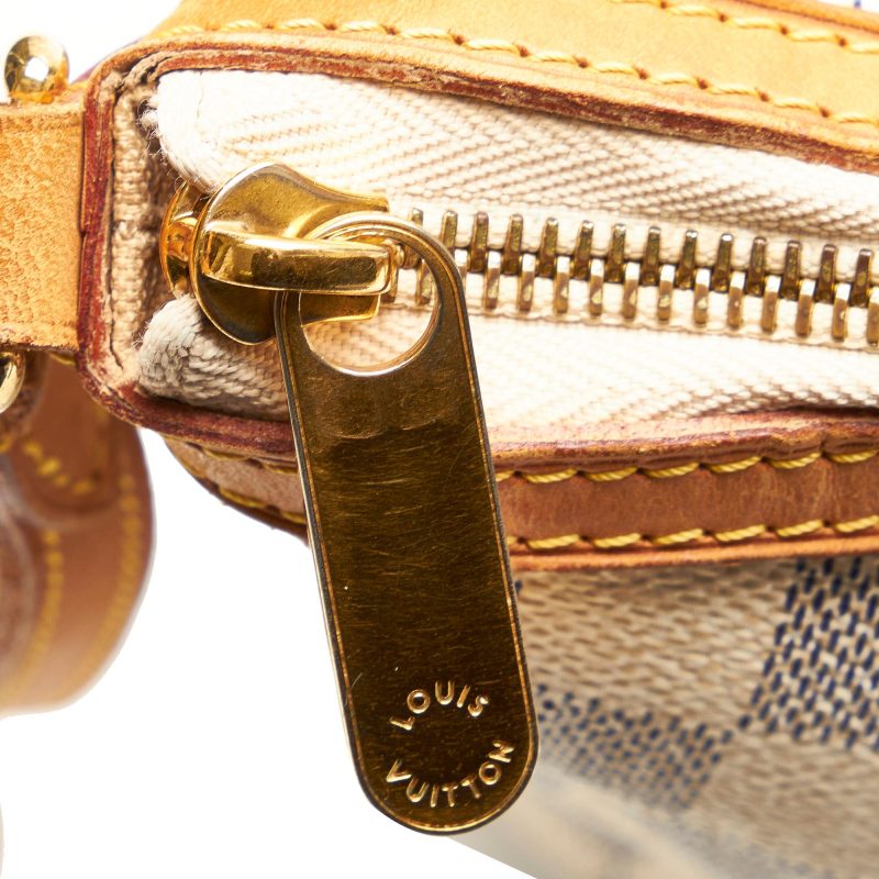 Louis Vuitton Damier Azur Siracusa PM (GoM8u2) - Logoexplore - Image 9