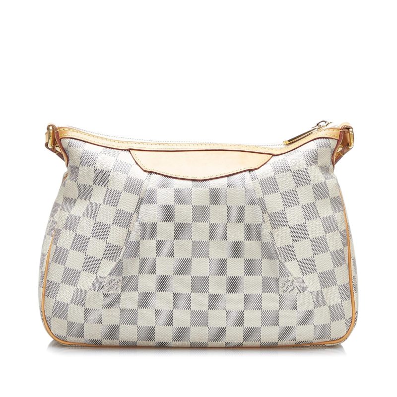 Louis Vuitton Damier Azur Siracusa PM (UyozDI) - Logoexplore - Image 3