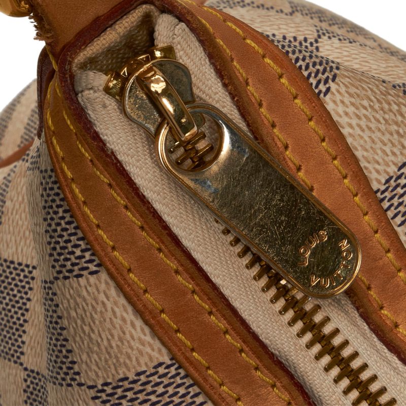 Louis Vuitton Damier Azur Siracusa PM (UyozDI) - Logoexplore - Image 10