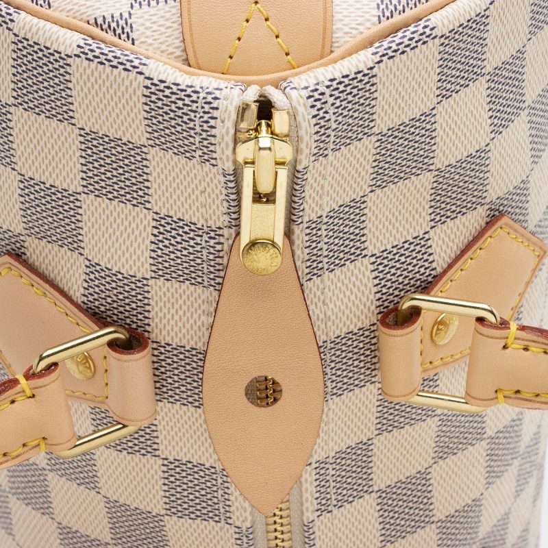 Louis Vuitton Damier Azur Speedy 25 Satchel (mICLk2) - Logoexplore - Image 9