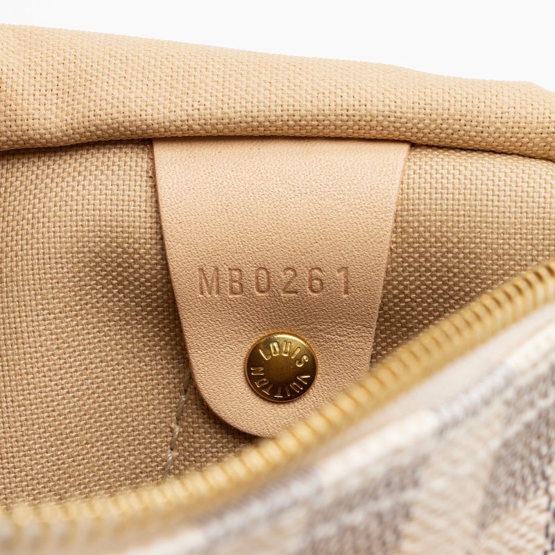 Louis Vuitton Damier Azur Speedy 25 Satchel (mICLk2) - Logoexplore - Image 6
