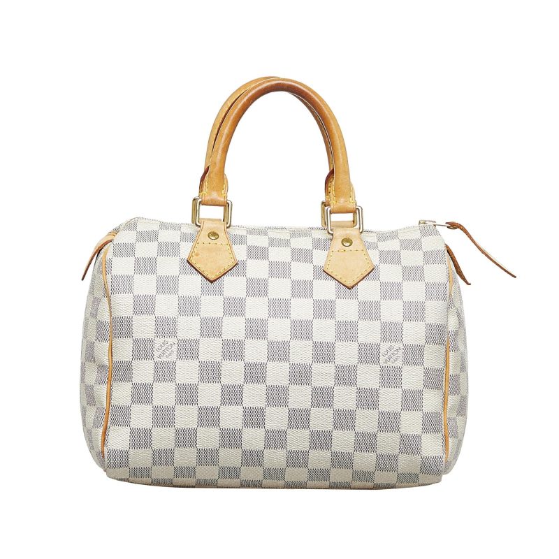 Louis Vuitton Damier Azur Speedy 25 (KDkuR2) - Logoexplore