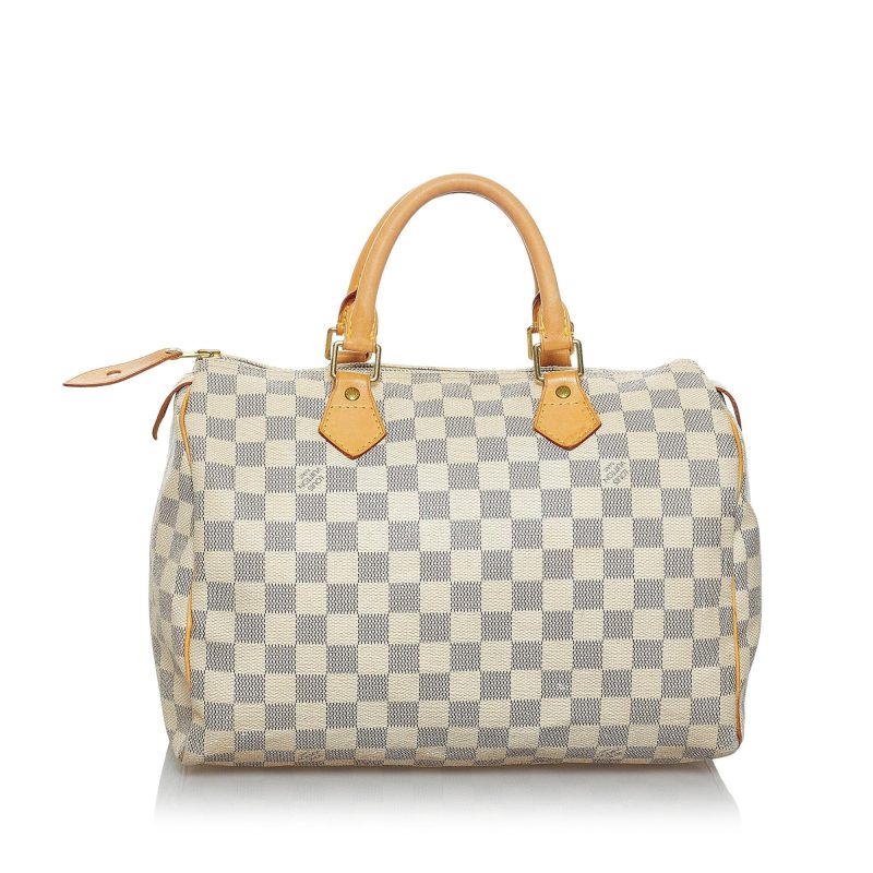 Louis Vuitton Damier Azur Speedy 30 (37413) - Logoexplore