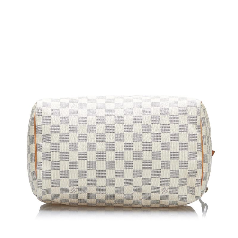 Louis Vuitton Damier Azur Speedy 30 (TGsZpF) - Logoexplore - Image 4