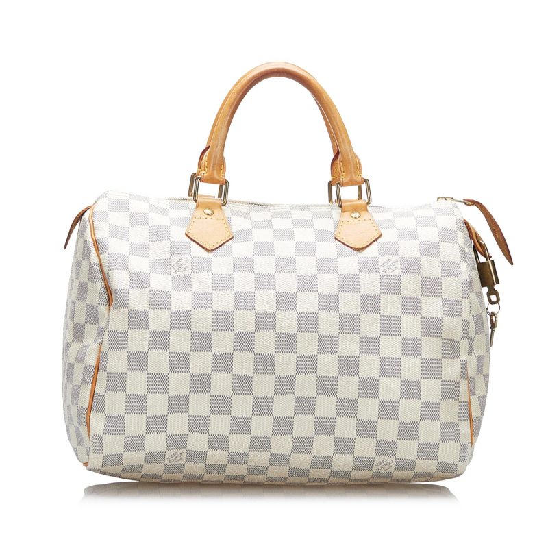 Louis Vuitton Damier Azur Speedy 30 (TGsZpF) - Logoexplore