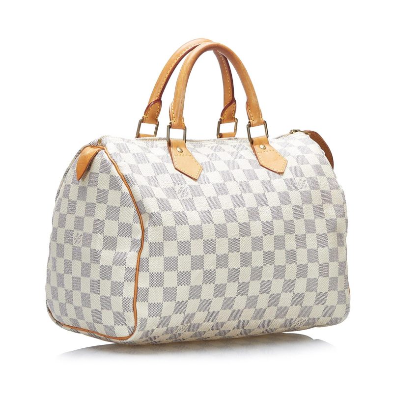 Louis Vuitton Damier Azur Speedy 30 (TGsZpF) - Logoexplore - Image 2