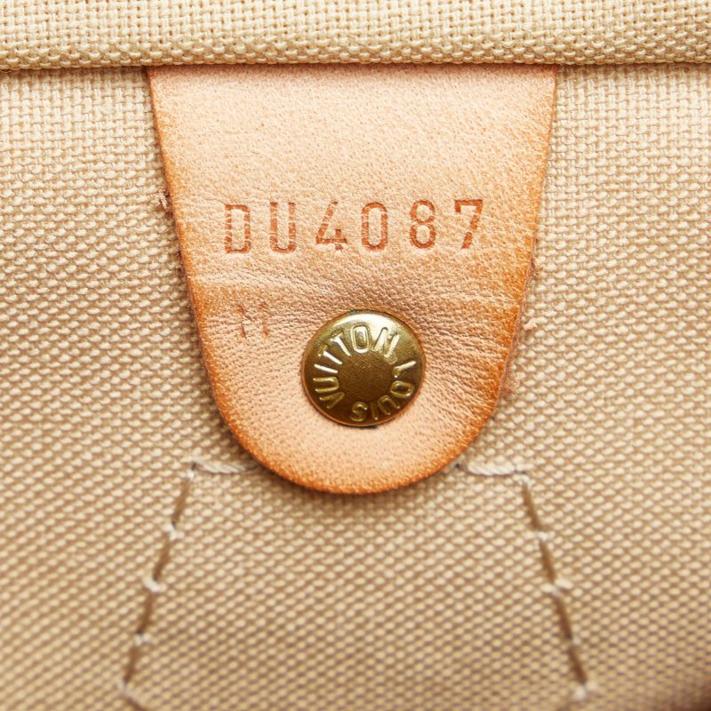 Louis Vuitton Damier Azur Speedy 30 (1XgZWR) - Logoexplore - Image 8