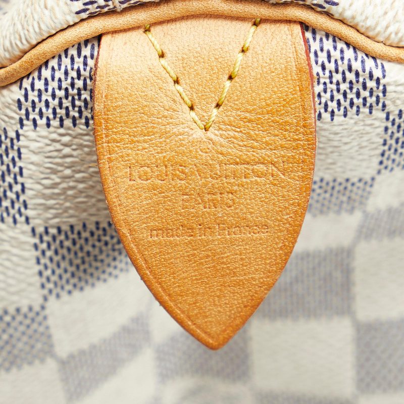 Louis Vuitton Damier Azur Speedy 30 (1XgZWR) - Logoexplore - Image 7