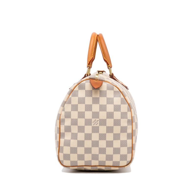 Louis Vuitton Damier Azur Speedy 30 (P5jYVD) - Logoexplore - Image 4