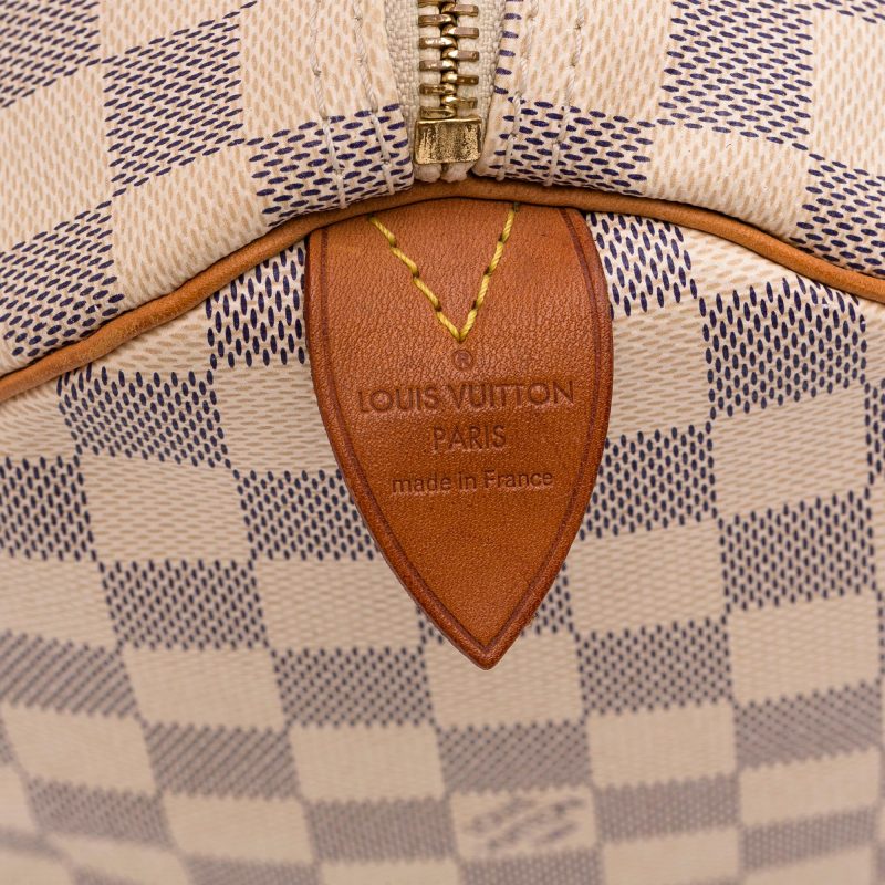 Louis Vuitton Damier Azur Speedy 30 (P5jYVD) - Logoexplore - Image 8