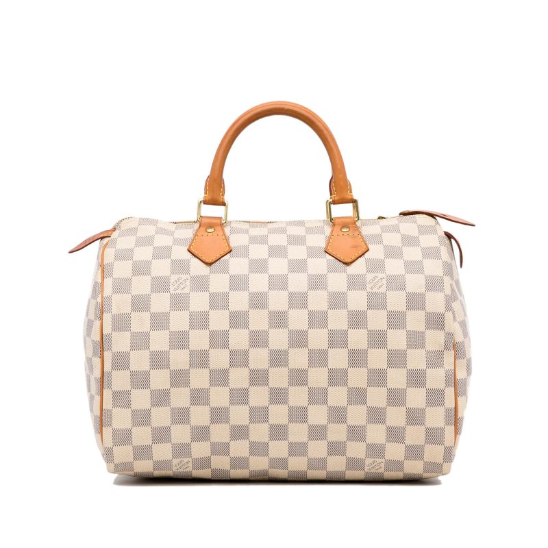 Louis Vuitton Damier Azur Speedy 30 (P5jYVD) - Logoexplore