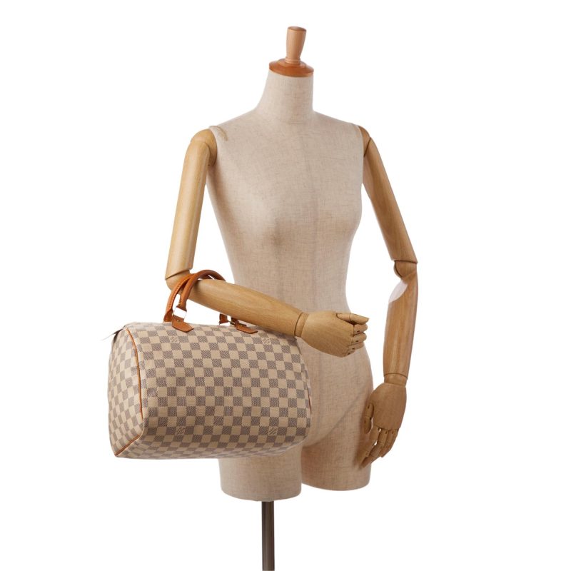 Louis Vuitton Damier Azur Speedy 30 (P5jYVD) - Logoexplore - Image 5