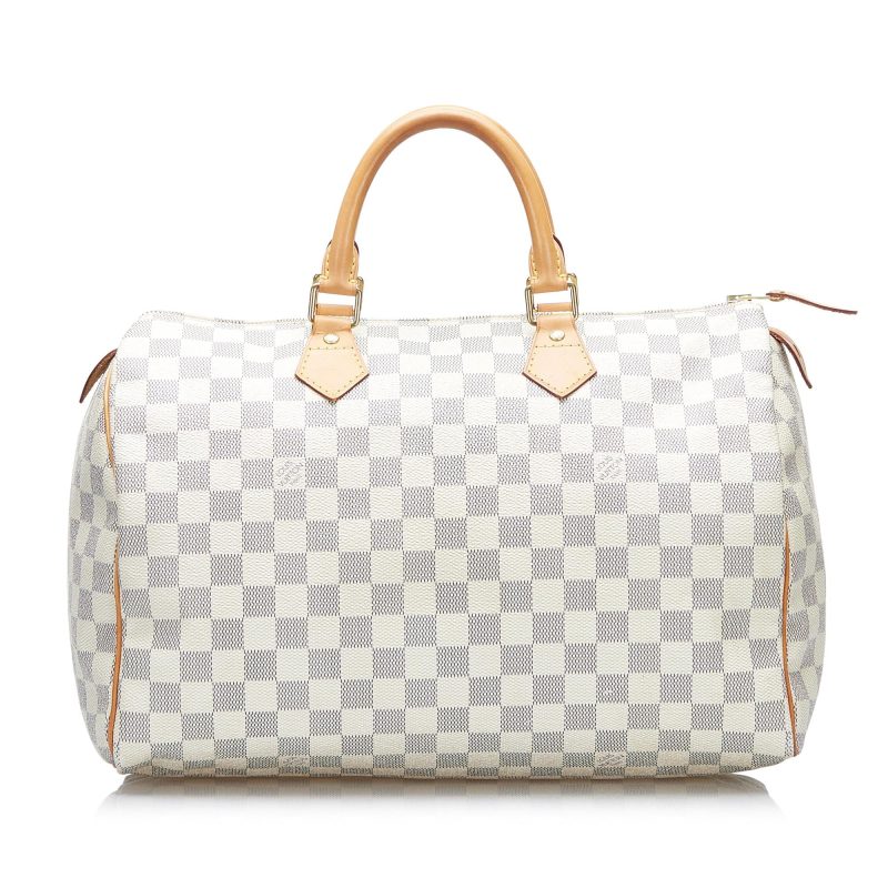 Louis Vuitton Damier Azur Speedy 35 (tygh9g) - Logoexplore