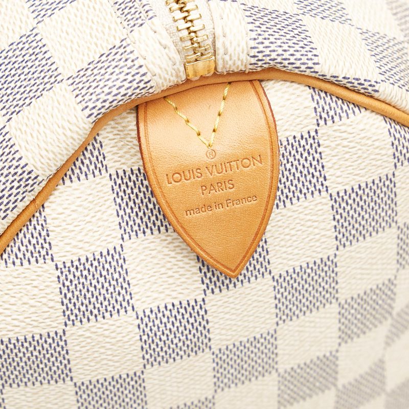 Louis Vuitton Damier Azur Speedy 35 (tygh9g) - Logoexplore - Image 7