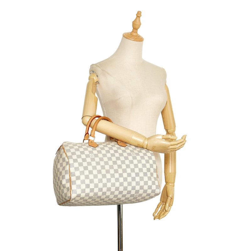 Louis Vuitton Damier Azur Speedy 35 (tygh9g) - Logoexplore - Image 5
