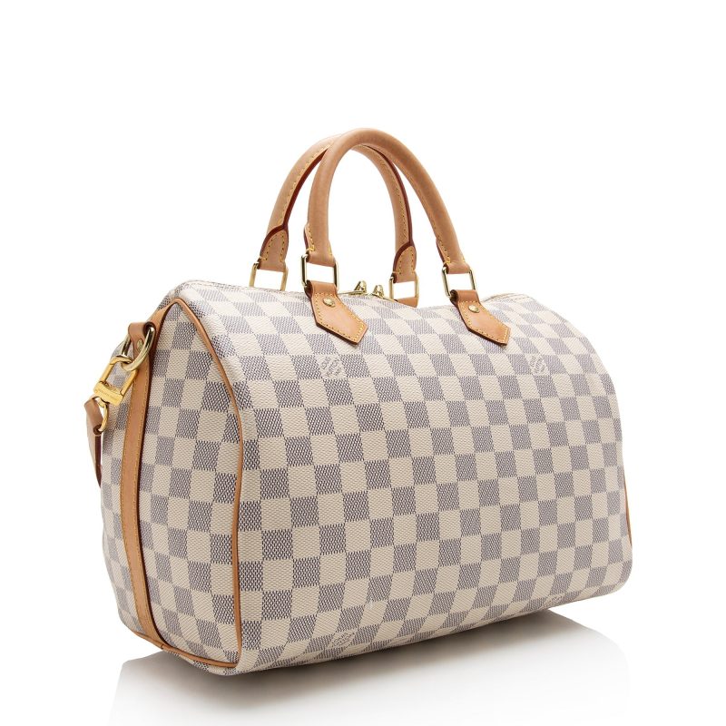 Louis Vuitton Damier Azur Speedy Bandouliere 30 Satchel (22266) - Logoexplore - Image 2