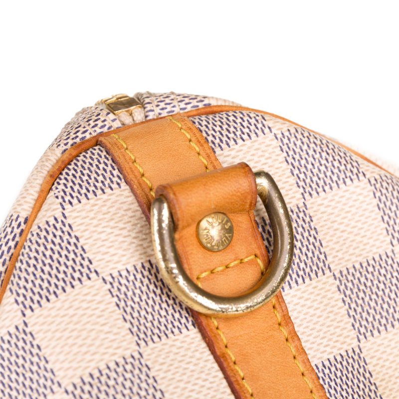 Louis Vuitton Damier Azur Speedy Bandouliere 30 (33117) - Logoexplore - Image 7