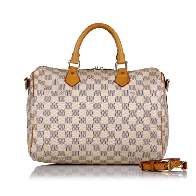 Louis Vuitton Damier Azur Speedy Bandouliere 30 (33117) - Logoexplore - Image 5