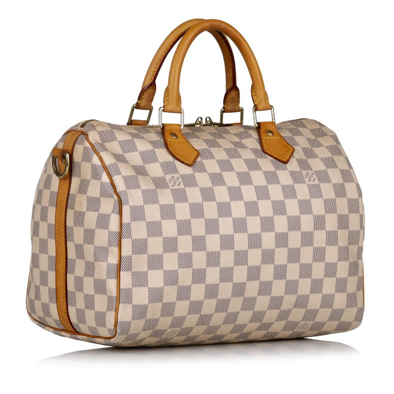 Louis Vuitton Damier Azur Speedy Bandouliere 30 (33117) - Logoexplore - Image 2