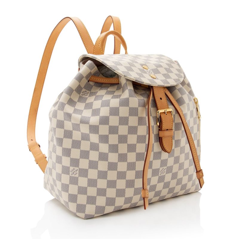 Louis Vuitton Damier Azur Sperone Backpack (4f0xqS) - Logoexplore - Image 2