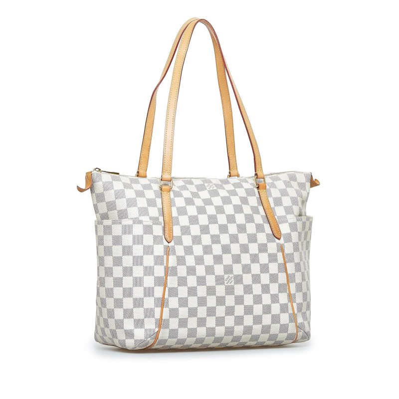 Louis Vuitton Damier Azur Totally MM (hU6pFV) - Logoexplore - Image 2