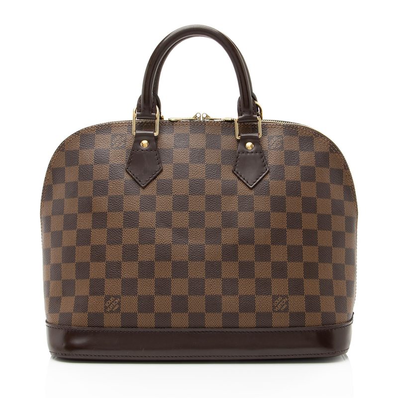 Louis Vuitton Damier Ebene Alma MM Satchel (23311) - Logoexplore - Image 3
