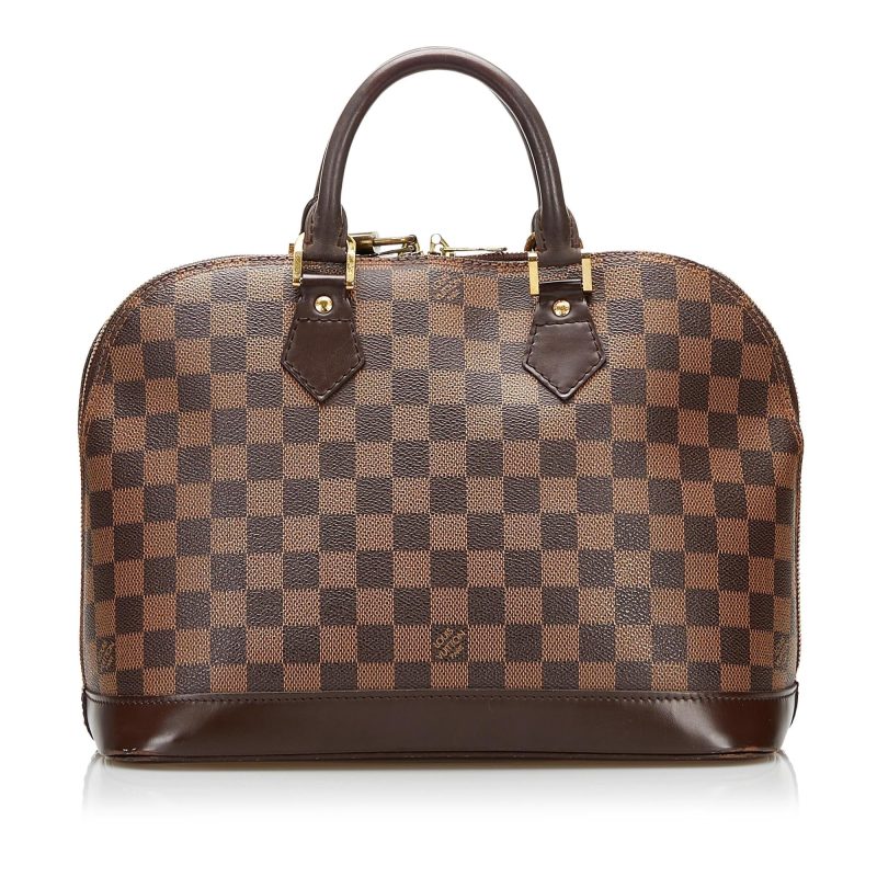 Louis Vuitton Damier Ebene Alma MM (37864) - Logoexplore