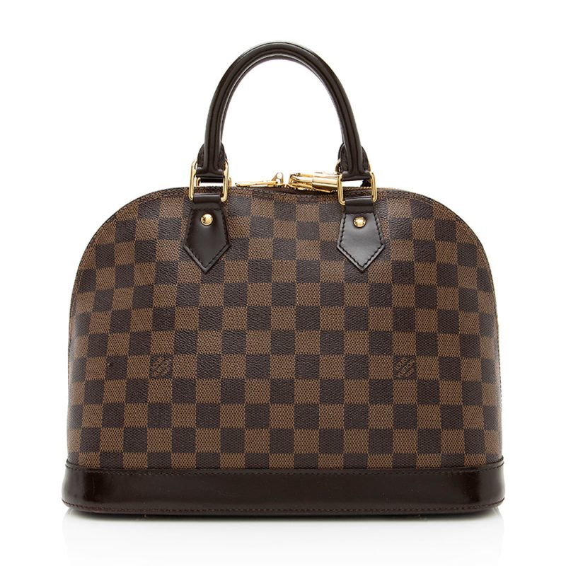 Louis Vuitton Damier Ebene Alma PM Satchel (18631) - Logoexplore - Image 3