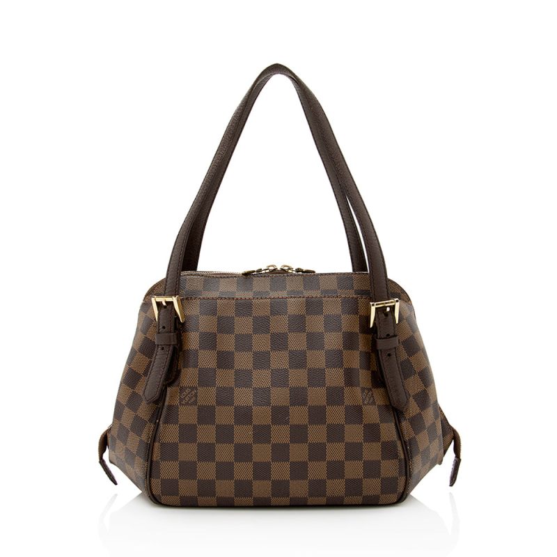 Louis Vuitton Damier Ebene Belem MM Shoulder Bag (21622) - Logoexplore - Image 3