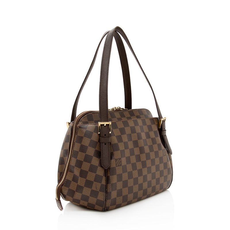 Louis Vuitton Damier Ebene Belem MM Shoulder Bag (21622) - Logoexplore - Image 2