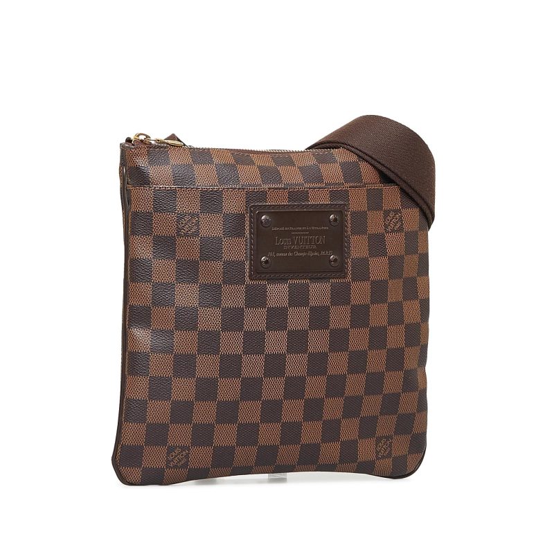 Louis Vuitton Damier Ebene Brooklyn Flat Pochette (ggyGpE) - Logoexplore - Image 2