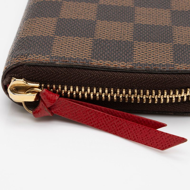 Louis Vuitton Damier Ebene Clemence Wallet (W6HCkn) - Logoexplore - Image 7