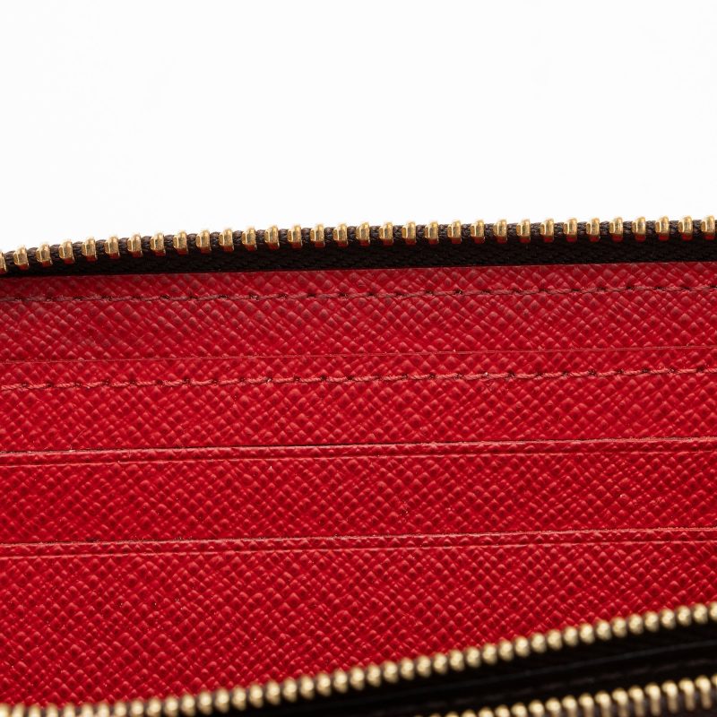Louis Vuitton Damier Ebene Clemence Wallet (W6HCkn) - Logoexplore - Image 10