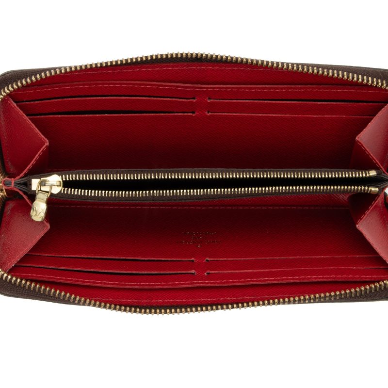 Louis Vuitton Damier Ebene Clemence Wallet (W6HCkn) - Logoexplore - Image 5
