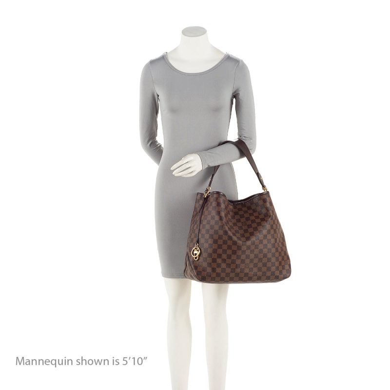 Louis Vuitton Damier Ebene Delightful PM Shoulder Bag (20483) - Logoexplore - Image 5