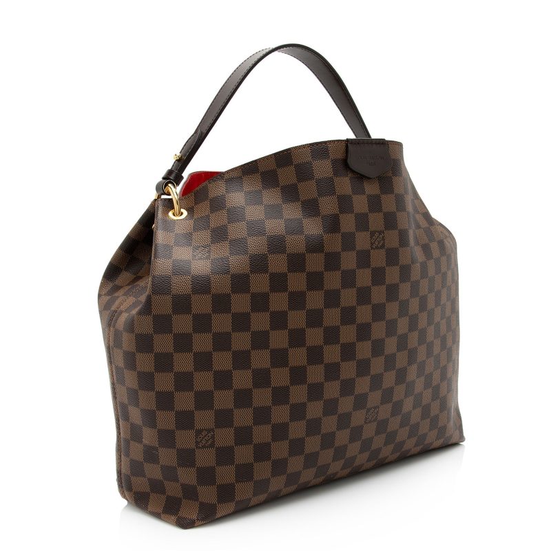 Louis Vuitton Damier Ebene Graceful MM Hobo (qo7SRC) - Logoexplore - Image 2