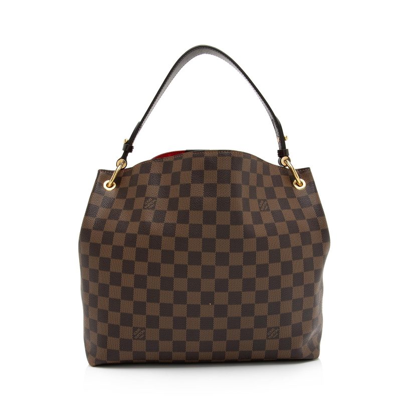 Louis Vuitton Damier Ebene Graceful PM Hobo (rGU2E1) - Logoexplore - Image 3