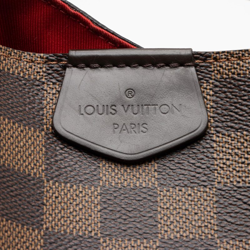 Louis Vuitton Damier Ebene Graceful PM Hobo (rGU2E1) - Logoexplore - Image 9