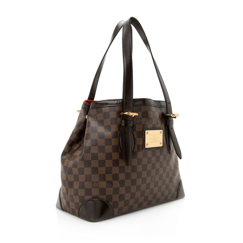 Louis Vuitton Damier Ebene Hampstead MM Tote (21116) - Logoexplore - Image 2