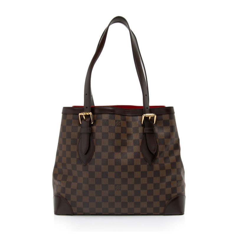 Louis Vuitton Damier Ebene Hampstead MM Tote (7SiOVB) - Logoexplore - Image 3