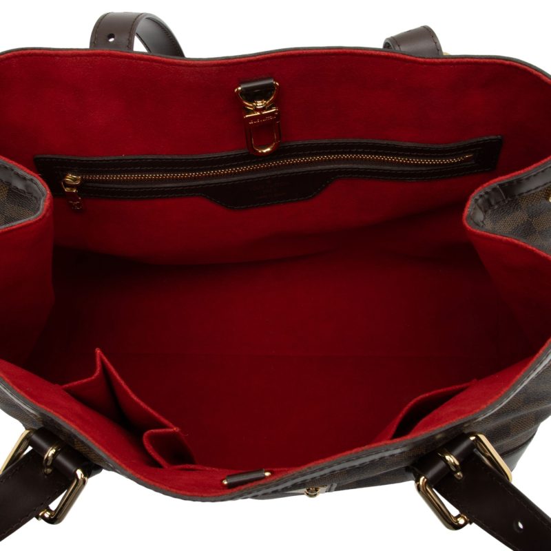 Louis Vuitton Damier Ebene Hampstead MM Tote (7SiOVB) - Logoexplore - Image 7
