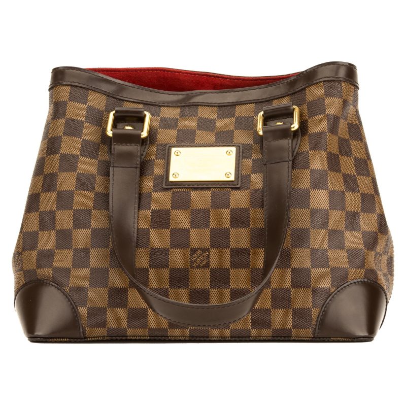 Louis Vuitton Damier Ebene Hampstead PM Tote (11436) - Logoexplore